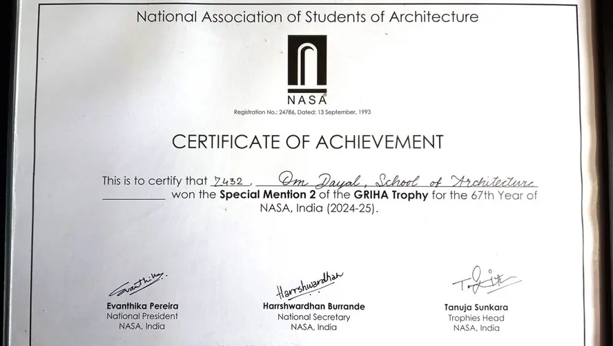 67th Year GRIHA TEAM