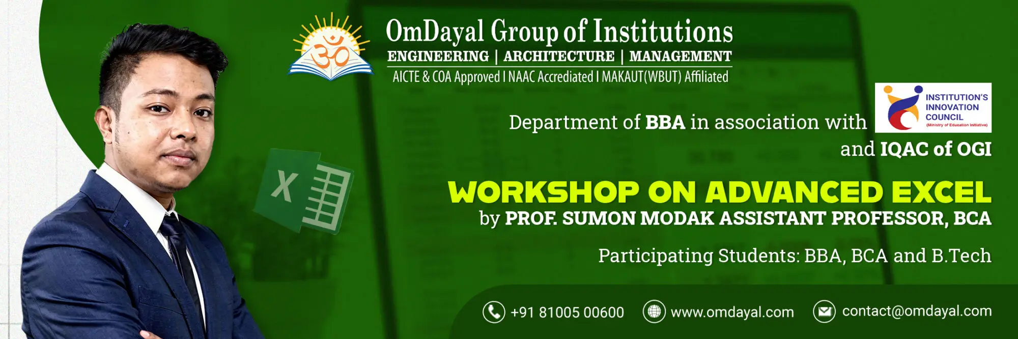 Workshop On Advanced-Excel