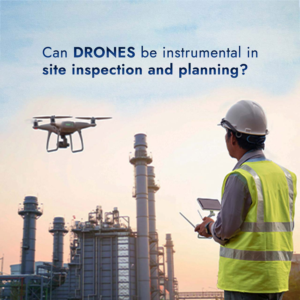 Drone applications in engineering