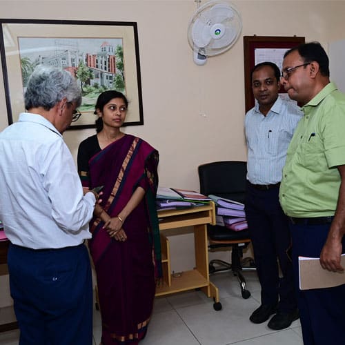 NAAC Peer Team Visit 2023