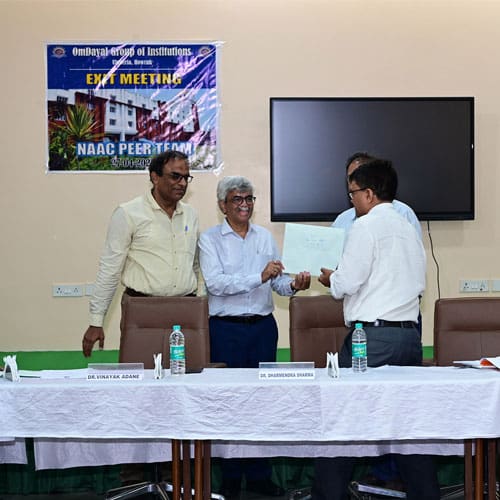 NAAC Peer Team Visit 2023