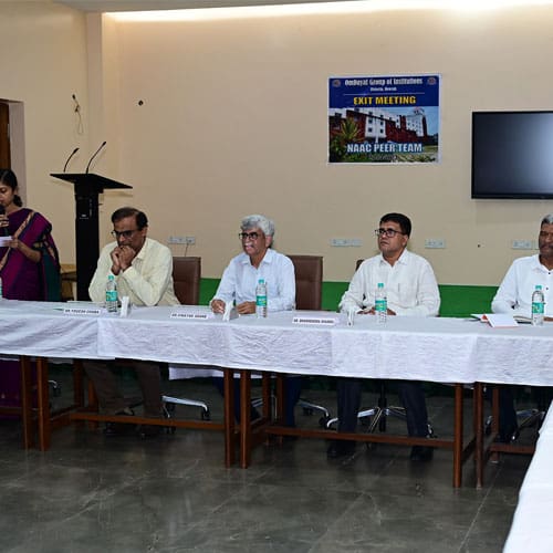 NAAC Peer Team Visit 2023